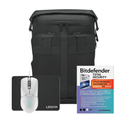 SmartPack: Notebook LEGION (Legion Active Gaming Backpack +Mouse Lenovo Legion M300s RGB+Legion MousePad)-672